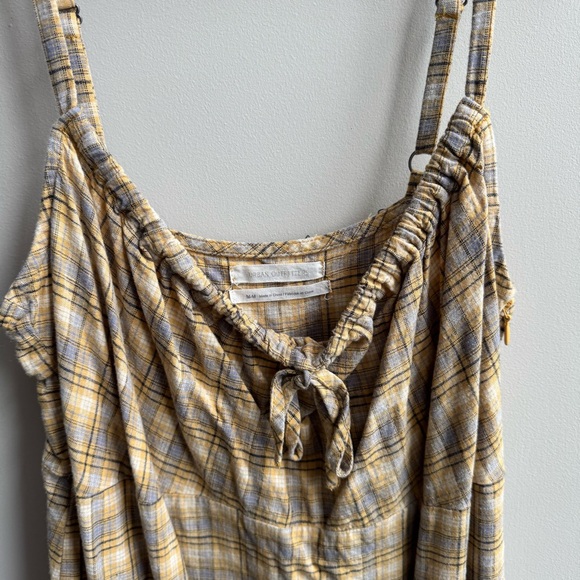 Cute Yellow/Gray Plaid Urban Outfitters Dress - Picture 4 of 10